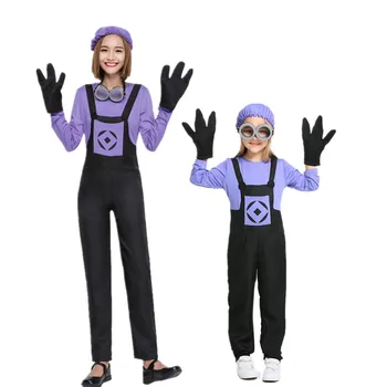 Funny Purple Evil Minions Cosplay Costume Parental Child Adults Anime Cosplay Jumpsuit Costume
Funny Purple Evil Minions Cosplay Costume Parental Child Adults Anime Cosplay Jumpsuit Costume