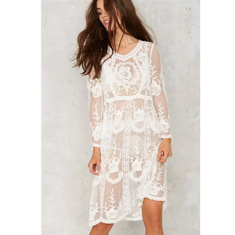 2017 New Europe America Style Beach Loose Solid Hollow Out Regular Natural O-neck Summer Women Dresses Tdn0199
2017 New Europe America Style Beach Loose Solid Hollow Out Regular Natural O-neck Summer Women Dresses Tdn0199