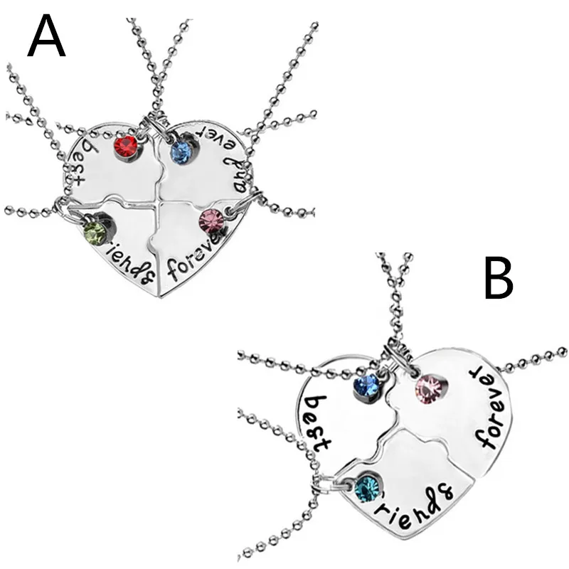 2016 New Design Popular Trendy Letter Best Friend Rhinestone Pendant Necklace Fashion Loving Heart Necklace For Gifts Wholesale
2016 New Design Popular Trendy Letter Best Friend Rhinestone Pendant Necklace Fashion Loving Heart Necklace For Gifts Wholesale