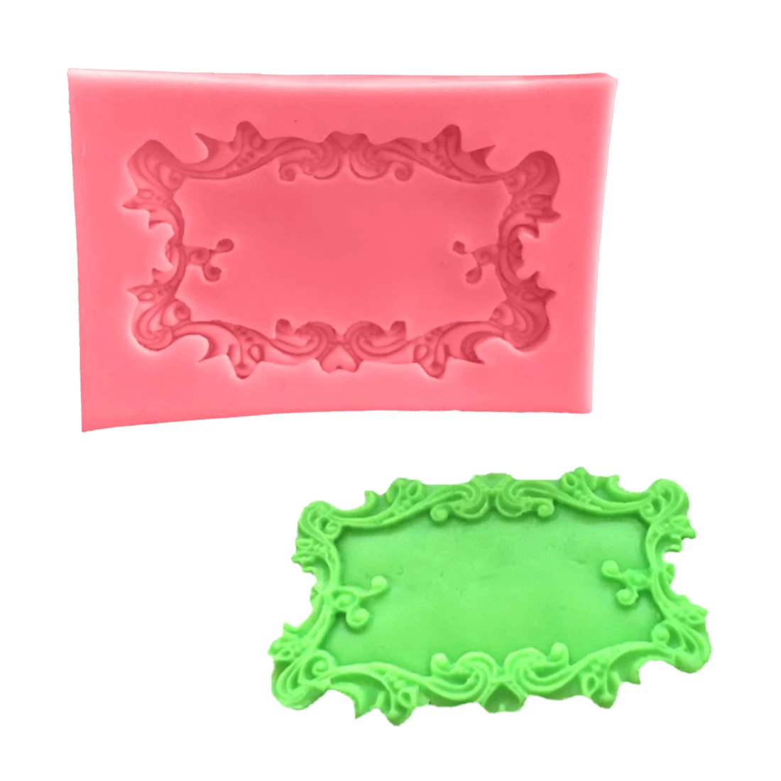 Fondant Molds 1PC 3D Mirror Frame Silicone Cake Mold Chocolate Soap Moulds Cake Stencils DIY Kitchen Accessories Baking Tools
Fondant Molds 1PC 3D Mirror Frame Silicone Cake Mold Chocolate Soap Moulds Cake Stencils DIY Kitchen Accessories Baking Tools