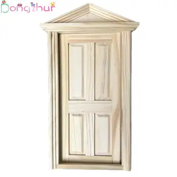 Dollhouse Miniatures Accessories 1:12 Mini Toy Spire Door Diy Primary Wooden Door Dolls House Furniture Miniature Kit
Dollhouse Miniatures Accessories 1:12 Mini Toy Spire Door Diy Primary Wooden Door Dolls House Furniture Miniature Kit