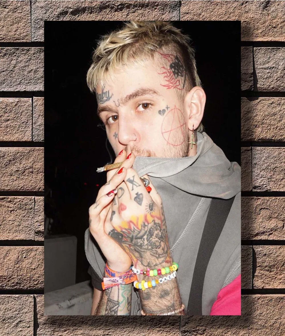 B-717 Lil Peep American Rapper Hip Hop Music Singer Star 05 Poster Art L-W Canvas Print Decoration 12x18 24x36 27x40 inch
B-717 Lil Peep American Rapper Hip Hop Music Singer Star 05 Poster Art L-W Canvas Print Decoration 12x18 24x36 27x40 inch