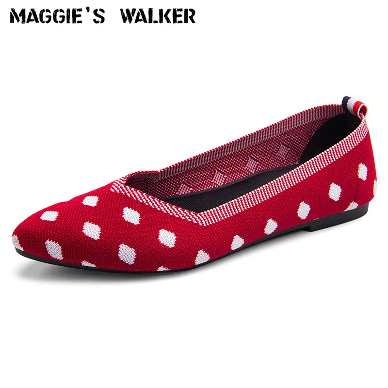 Maggie's Walker Women's Spring Knitted Pointed-toe Flat Shoes Breathable Weaved Mixed-color Casual Shoes Size 35~40
Maggie's Walker Women's Spring Knitted Pointed-toe Flat Shoes Breathable Weaved Mixed-color Casual Shoes Size 35~40