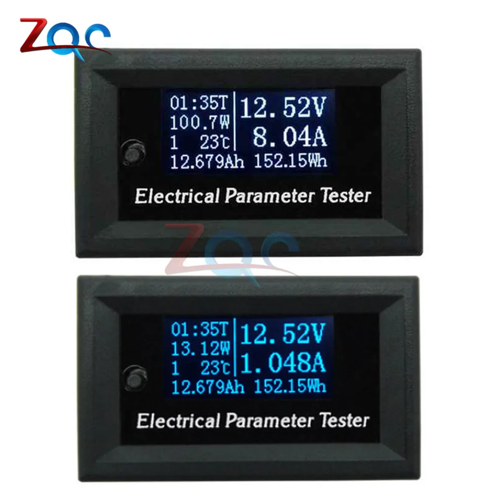 33V 10A 3A 7in1 OLED Multifunction Tester Voltage current Time temperature capacity power voltmeter Ammeter electrical meter
33V 10A 3A 7in1 OLED Multifunction Tester Voltage current Time temperature capacity power voltmeter Ammeter electrical meter