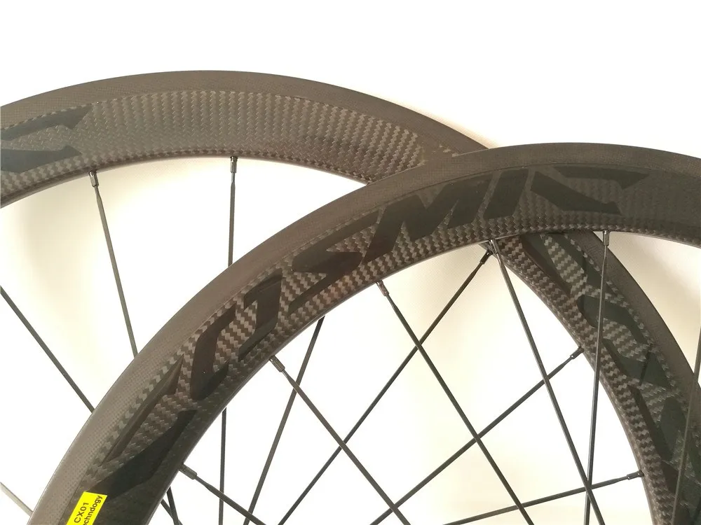 700C high-TG basalt braking surface 50mm carbon wheel 23mm wideth Cosmic Carbon SLR 3K twill bike wheels clincher bicycle wheels
700C high-TG basalt braking surface 50mm carbon wheel 23mm wideth Cosmic Carbon SLR 3K twill bike wheels clincher bicycle wheels
