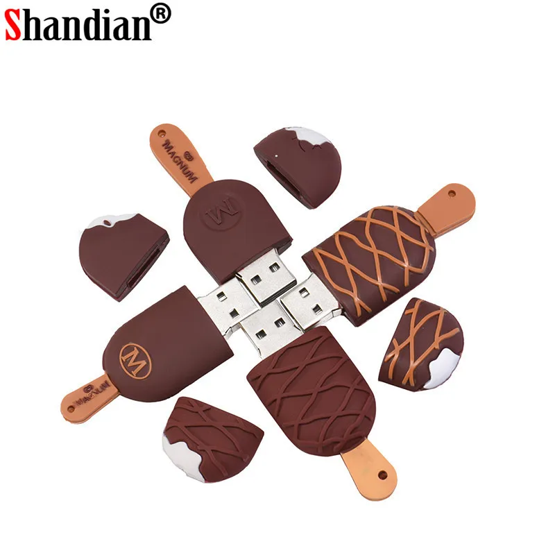 SHANDIAN Ice cream Lovely Usb flash drive 64gb pendrive 32gb 16gb memory stick high quality pen drive 4gb U disk free shipping
SHANDIAN Ice cream Lovely Usb flash drive 64gb pendrive 32gb 16gb memory stick high quality pen drive 4gb U disk free shipping