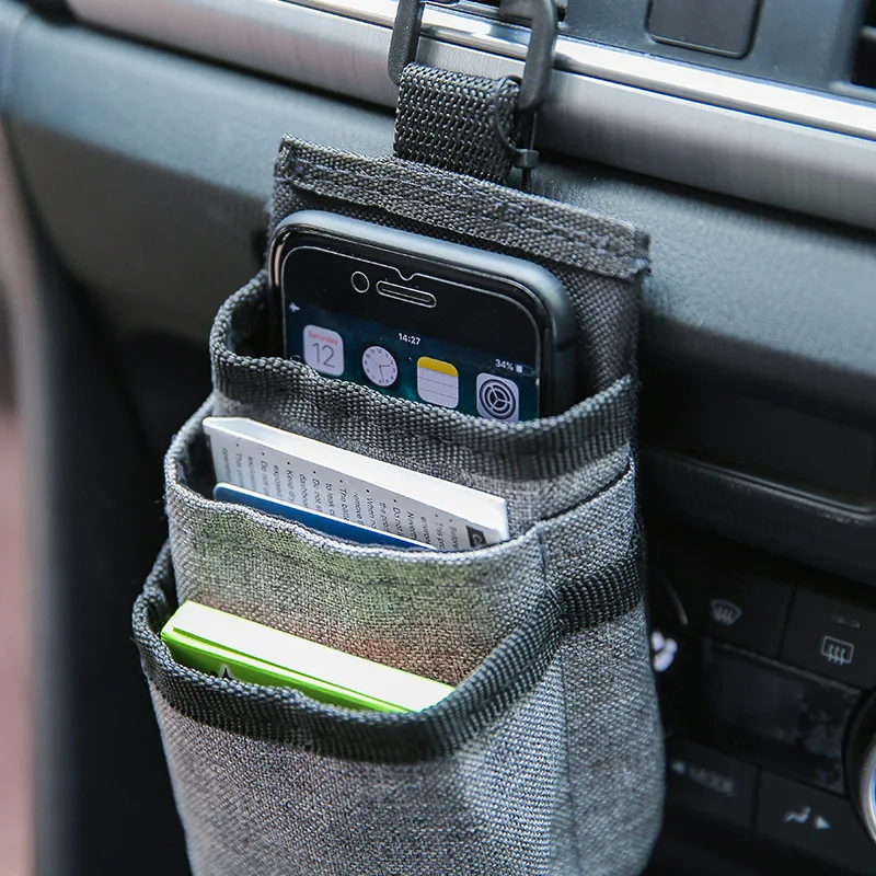 Auto Interior Accessories Foldable Hanging Car Outlet Air Vent Phone Wallet Glasses Card Organizer Stroage Bag Container Pouch
Auto Interior Accessories Foldable Hanging Car Outlet Air Vent Phone Wallet Glasses Card Organizer Stroage Bag Container Pouch