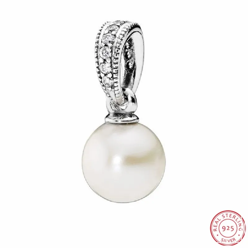 Clear CZ & White Crystal Pearl Elegant Beauty Pendant Beads for Jewelry Making DIY Fit PANDORA Charms Silver 925 Original FL507
Clear CZ & White Crystal Pearl Elegant Beauty Pendant Beads for Jewelry Making DIY Fit PANDORA Charms Silver 925 Original FL507