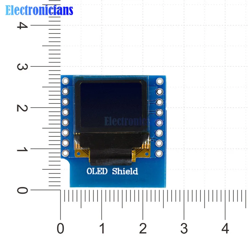 Escudo de extensión RGB LED digital WS2812B para D1 de Fundación Wemos mini