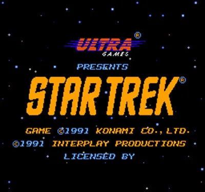 Star Trek - 25th Anniversary Region Free 8 Bit Game Card For 72 Pin Video Game Player
Star Trek - 25th Anniversary Region Free 8 Bit Game Card For 72 Pin Video Game Player