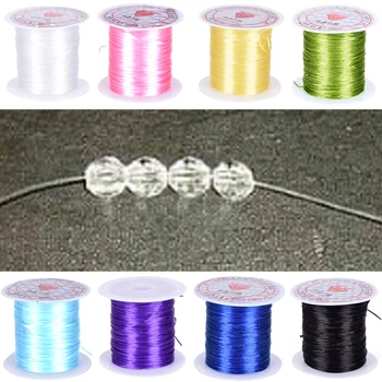 0.8mm DIY Crystal Beading Stretch Cord Elastic Line Transparent Clear Round Beading Wire/Cord/String/Thread Jewelry Making
0.8mm DIY Crystal Beading Stretch Cord Elastic Line Transparent Clear Round Beading Wire/Cord/String/Thread Jewelry Making