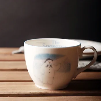 High Quality Ceramic Mugs Made In Japan Snowman Breakfast Milk Cups Juice Mug Cute Coffee Cup Porcelain Handgrip Cartoon White
High Quality Ceramic Mugs Made In Japan Snowman Breakfast Milk Cups Juice Mug Cute Coffee Cup Porcelain Handgrip Cartoon White