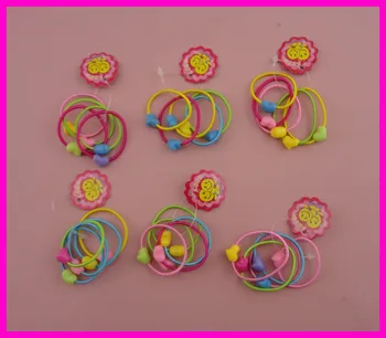 5sets 5pcs per set 10.0cm lenght 2mm colorful elastic ponytail holders with plastic heart beads,kids hair ties
5sets 5pcs per set 10.0cm lenght 2mm colorful elastic ponytail holders with plastic heart beads,kids hair ties