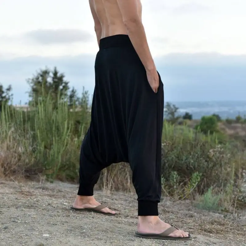 INCERUN Hiphop Mens Harem Pants Baggy Drop Crotch Sweatpant Trousers Wide Legs Joggers Man Pants Clothing Pantalones Hombre 10 <p>
<p> Color:Black,Dark Grey Size:S,M,L,XL,2XL,3XL,4XL,5XL Material:65%Cotton+35%Polyester Occasion:Leisure Season:Spring,Summer,Autumn Product Description:Men's loose wide-leg pants. Package Included:1*Pants Highlights:1.Comfortable</p>
<p> Attention:Size may be 2cm/1 inch inaccuracy due to hand measure,thanks for your understanding.
</p> </p></p> INCERUN Hiphop Mens Harem Pants Baggy Drop Crotch Sweatpant Trousers Wide Legs Joggers Man Pants Clothing Pantalones Hombre