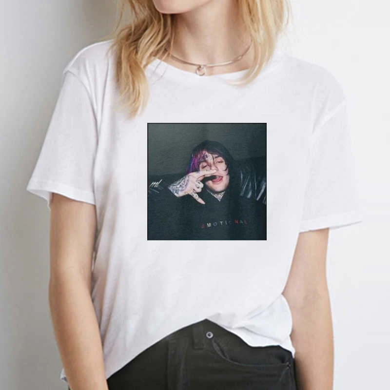 LiL PEEP Rapper Harajuku Hip Hop Street Fashion T-shirt Unisex Summer Short-sleeved Pattern Printing T Shirt Funny T Shirts
LiL PEEP Rapper Harajuku Hip Hop Street Fashion T-shirt Unisex Summer Short-sleeved Pattern Printing T Shirt Funny T Shirts