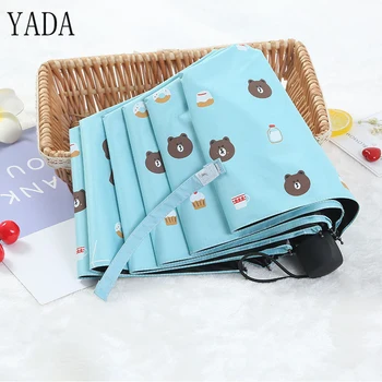 YADA Design Cartoon Bear&Cake Pattern Folding Rainy Children Umbrella Anti-UV Rainproof Sun Protection Parasol Umbrella YD005
YADA Design Cartoon Bear&Cake Pattern Folding Rainy Children Umbrella Anti-UV Rainproof Sun Protection Parasol Umbrella YD005