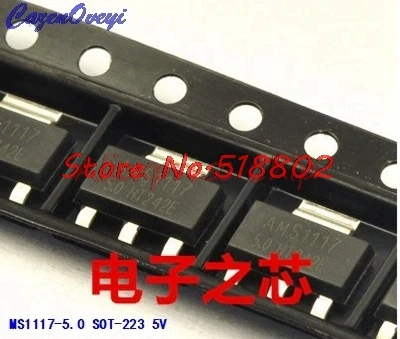 1pcs/lot AMS1117-5.0 SOT-223 5V Linear Regulator LM1117 In Stock 
1pcs/lot AMS1117-5.0 SOT-223 5V Linear Regulator LM1117 In Stock
