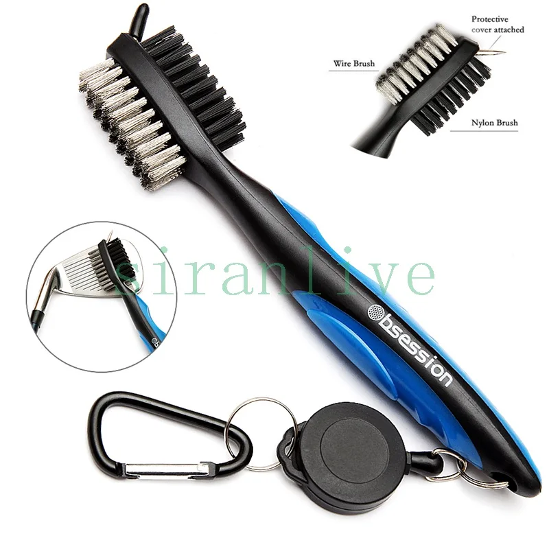 Golf Brush and Club Groove Cleaner 2 Ft Retractable Zip-line Extension Cord and Clip Aluminum Carabiner Lightweight and Stylis
Golf Brush and Club Groove Cleaner 2 Ft Retractable Zip-line Extension Cord and Clip Aluminum Carabiner Lightweight and Stylis