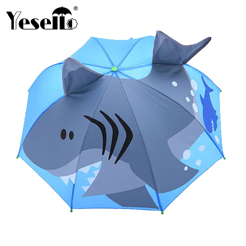 Yesello 3D Cartoon Animal Children Umbrella Animation Creative Long-handled Shark Tiger Princess Umbrellas 3D Ear Kids Umbrella
Yesello 3D Cartoon Animal Children Umbrella Animation Creative Long-handled Shark Tiger Princess Umbrellas 3D Ear Kids Umbrella