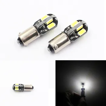 FSYLX 2 x CANBUS BA9S T4W 8SMD 4W car led clearance lights white side marker lamp door reading light bulb
FSYLX 2 x CANBUS BA9S T4W 8SMD 4W car led clearance lights white side marker lamp door reading light bulb