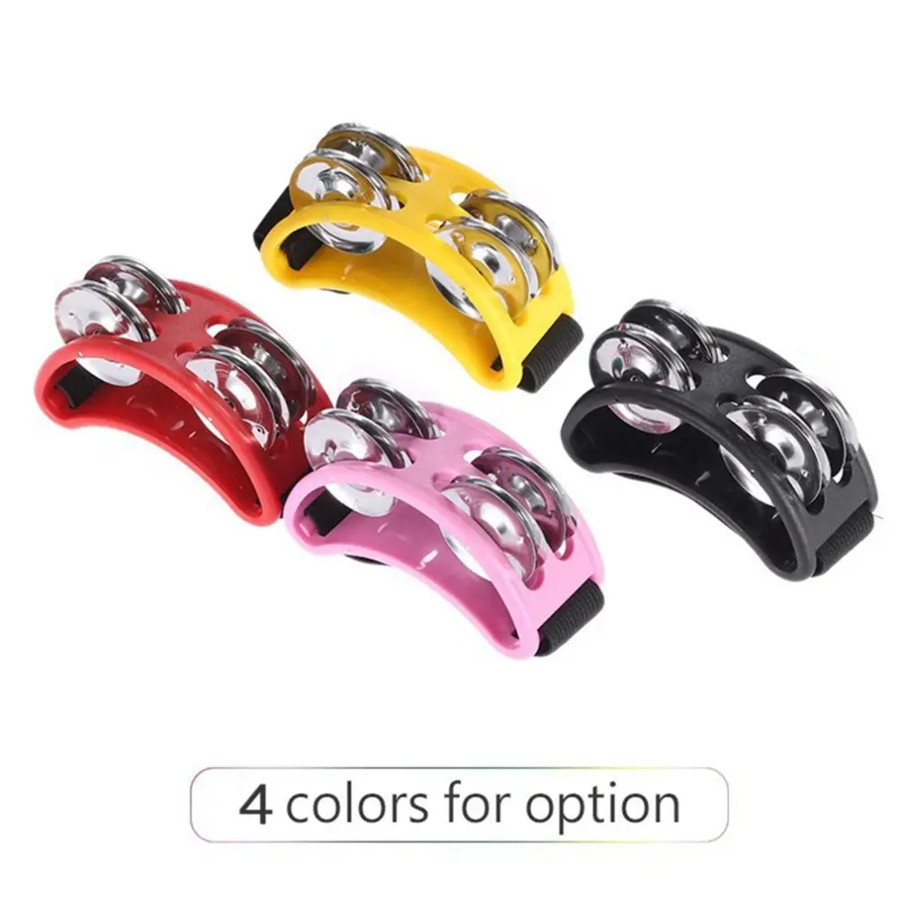 Half Moon Shape Foot Tambourine Metal Jingle Bell Percussion Musical Instrument Box Drum Companion Accessory Black Red Yellow
Half Moon Shape Foot Tambourine Metal Jingle Bell Percussion Musical Instrument Box Drum Companion Accessory Black Red Yellow