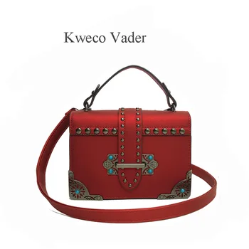 Kweco Vader Fashion Handbag Retro Women Shoulder Bag Flap Luxury Handbags Women Top-handle Bag Small Square Bag Bolsas Femininas
Kweco Vader Fashion Handbag Retro Women Shoulder Bag Flap Luxury Handbags Women Top-handle Bag Small Square Bag Bolsas Femininas