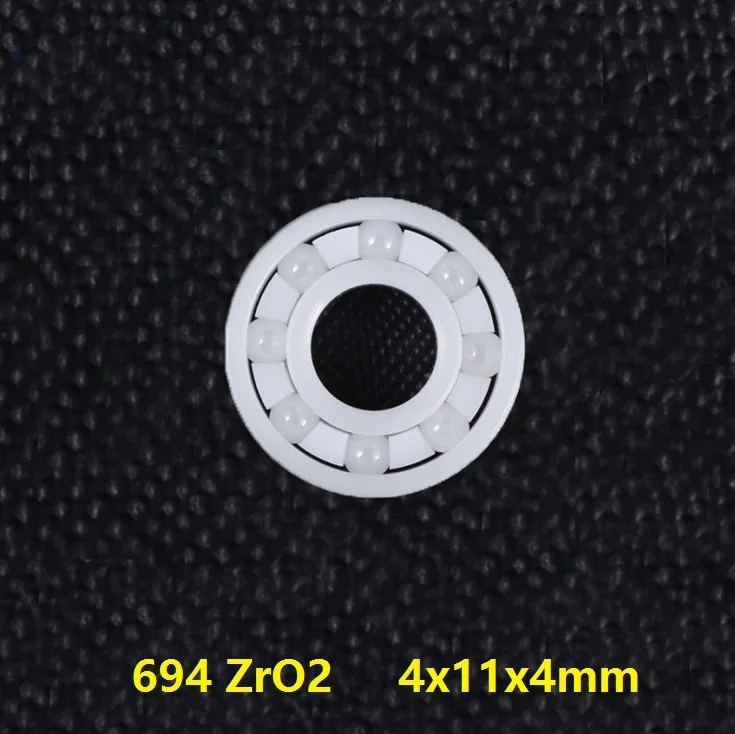 5pcs/10pcs 694 ZrO2 full Ceramic bearing 4x11x4 mm Zirconia ceramic deep groove ball bearing 4*11*4mm for fishing reel
5pcs/10pcs 694 ZrO2 full Ceramic bearing 4x11x4 mm Zirconia ceramic deep groove ball bearing 4*11*4mm for fishing reel