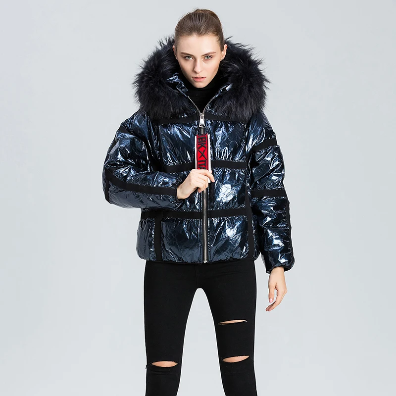 Real Raccoon Fur Parka Winter White Duck Down Jacket Women 2019 New Arrival Striped Design Hooded Fur Collar Silver Down Jacket
Real Raccoon Fur Parka Winter White Duck Down Jacket Women 2019 New Arrival Striped Design Hooded Fur Collar Silver Down Jacket