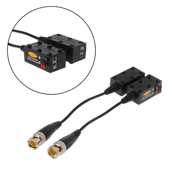 1 Pair 1CH Passive UTP CCTV Video Balun Transceiver For HDCVI HDTVI AHD CVBS Camera
1 Pair 1CH Passive UTP CCTV Video Balun Transceiver For HDCVI HDTVI AHD CVBS Camera