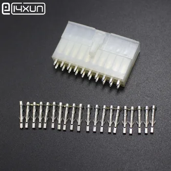 10sets 5557 5569 20P Straight Pin Wire Terminals Electrical Connector 4.2mm 20Pin Plug jack for Car Auto PC ATX
10sets 5557 5569 20P Straight Pin Wire Terminals Electrical Connector 4.2mm 20Pin Plug jack for Car Auto PC ATX