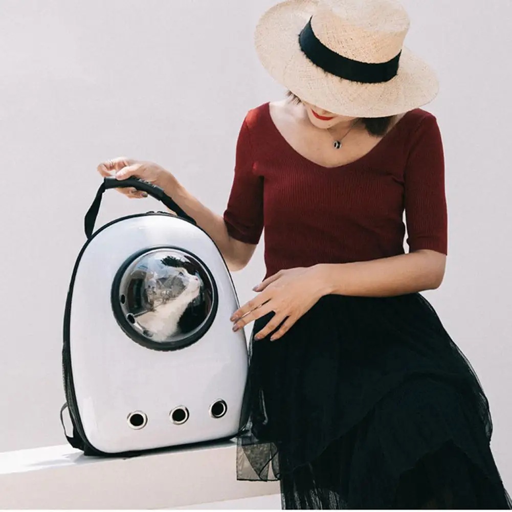Pet Bag Carrier Breathable Window Astronaut Capsule Backpack On For Cat Dog Puppy Storage Bag Hard PC Travel Carrying Backpack
Pet Bag Carrier Breathable Window Astronaut Capsule Backpack On For Cat Dog Puppy Storage Bag Hard PC Travel Carrying Backpack