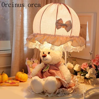 Cartoon creative Princess bear desk lamp the girls room children bedroom bedside lamp cute lace table lamp free shipping
Cartoon creative Princess bear desk lamp the girls room children bedroom bedside lamp cute lace table lamp free shipping