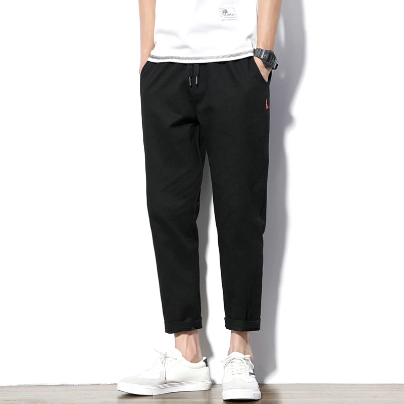 2018 autumn new men's pants solid color casual straight nine pants men's plus fat large size loose joggers streetwear
2018 autumn new men's pants solid color casual straight nine pants men's plus fat large size loose joggers streetwear