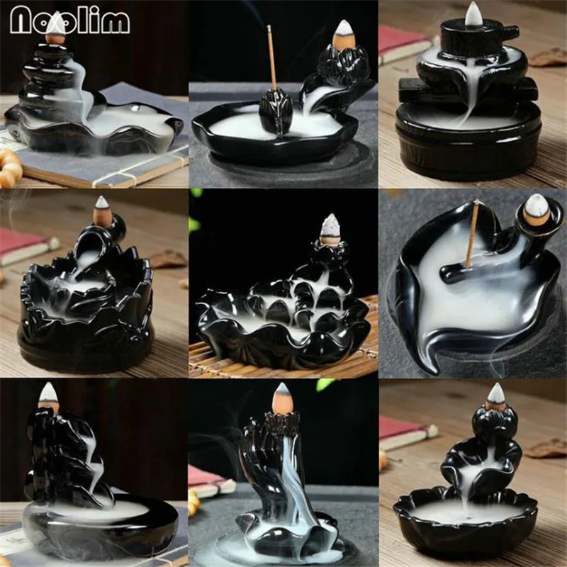 Ceramic Small Mountain Waterfall Backflow Incense Burner Home Office Teahouse Decor Aromatherapy Incense Stick Holder Censer
Ceramic Small Mountain Waterfall Backflow Incense Burner Home Office Teahouse Decor Aromatherapy Incense Stick Holder Censer