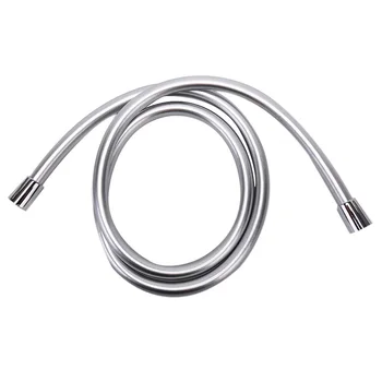 PVC High Pressure Shower Head Flexible Shower Hose Silver & Black PVC Smooth Shower Hose For Bath Handheld
PVC High Pressure Shower Head Flexible Shower Hose Silver & Black PVC Smooth Shower Hose For Bath Handheld