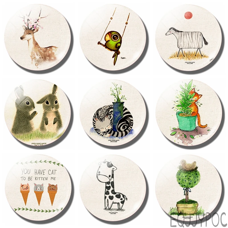 Art Painting 30 MM Fridge Magnet Create Children Art Education Glass Dome Magnetic Refrigerator Stickers Note Holder Home Decor
Art Painting 30 MM Fridge Magnet Create Children Art Education Glass Dome Magnetic Refrigerator Stickers Note Holder Home Decor