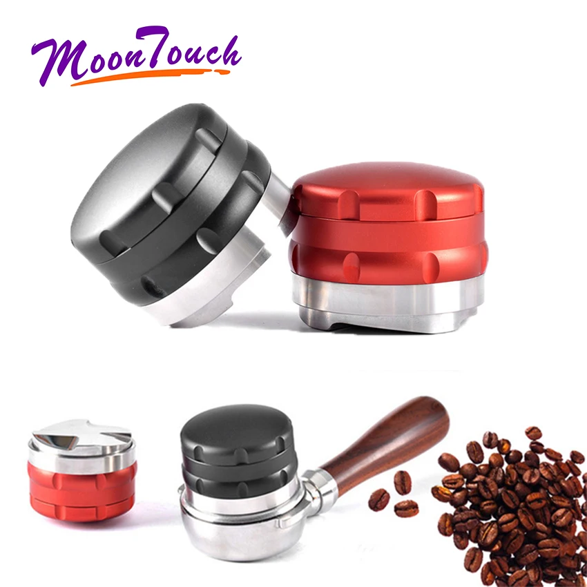 Double Coffee Tamper Multifunction Aluminum Tamper 58mm Stainless Steel Base Adjustable Four Angled Slope Base Powder Hammer
Double Coffee Tamper Multifunction Aluminum Tamper 58mm Stainless Steel Base Adjustable Four Angled Slope Base Powder Hammer