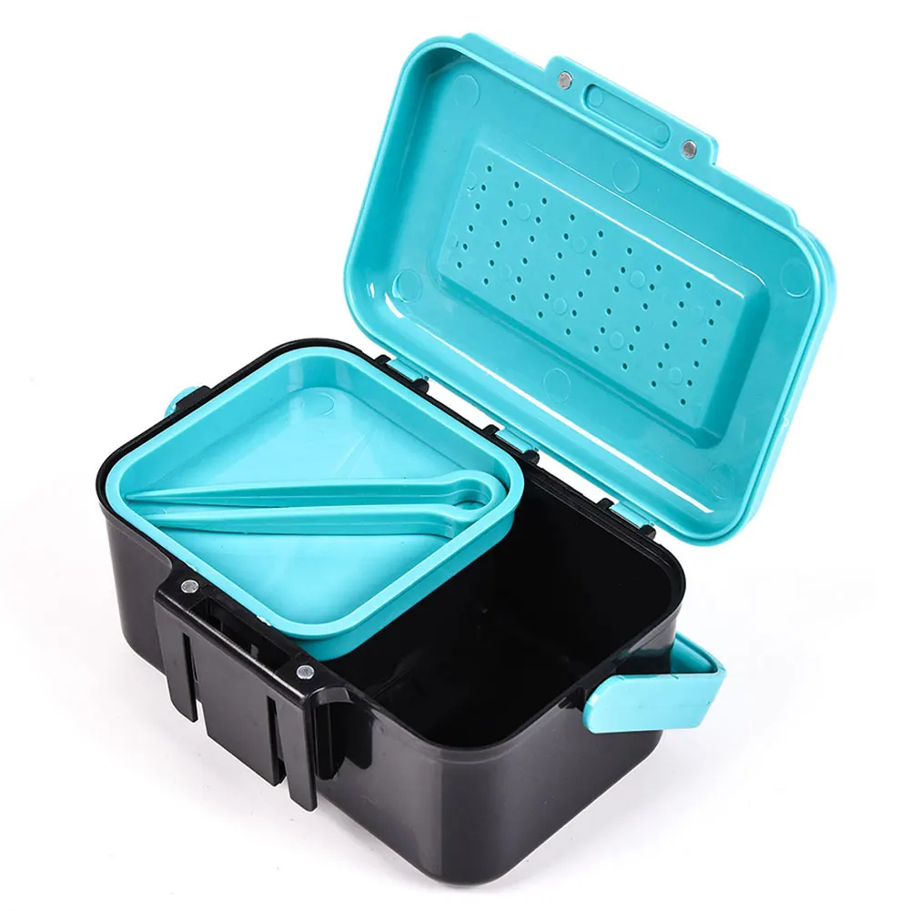 Storage Tackle Accessories Earthworm Worm Outdoor Handle Live Lure Fish Bait Box Tool Small With Clip Hanging Container Carrying
Storage Tackle Accessories Earthworm Worm Outdoor Handle Live Lure Fish Bait Box Tool Small With Clip Hanging Container Carrying