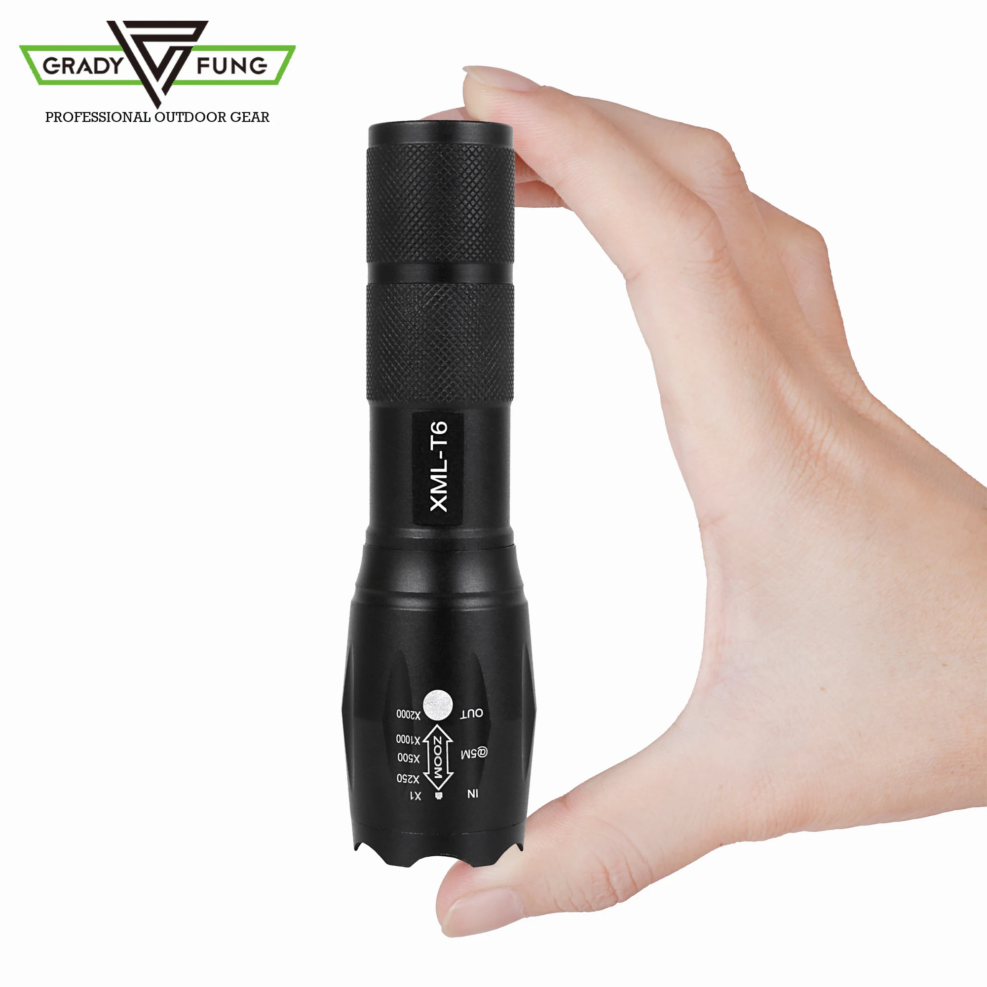 Grady Fung Brand Powerful Led flashlight XLM T6 4000 lumens 18650 Battery Outdoor Camping Bicycle Light Police flashlight
Grady Fung Brand Powerful Led flashlight XLM T6 4000 lumens 18650 Battery Outdoor Camping Bicycle Light Police flashlight