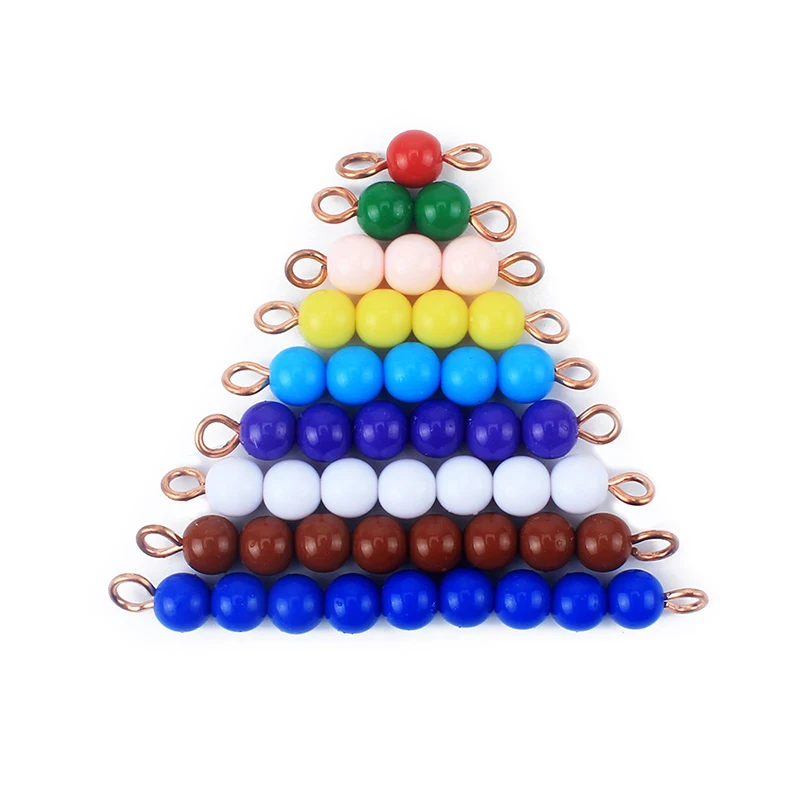 Baby Toy Montessori Colorful Beads 1-9 Math Toys Early Educational Math Teaching Toys Childhood Preschool Training Learning Toys
Baby Toy Montessori Colorful Beads 1-9 Math Toys Early Educational Math Teaching Toys Childhood Preschool Training Learning Toys