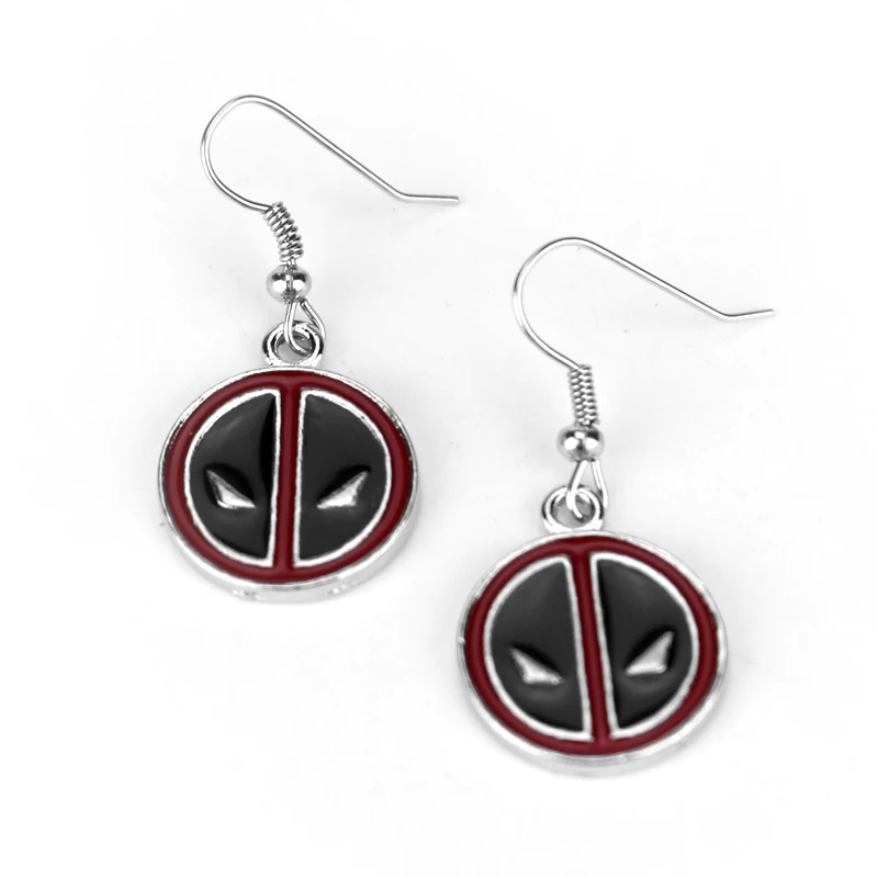 New Design Vintage Personality Deadpool Earrings Red and Black Enamel badges Pins Drop earrings jewelry Earrings Women Gift
New Design Vintage Personality Deadpool Earrings Red and Black Enamel badges Pins Drop earrings jewelry Earrings Women Gift