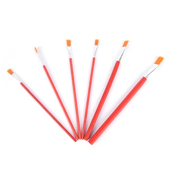 6Pcs/lot Different Shape Artist Paint Brush Watercolor Acrylic Oil Painting Nylon Hair Painting Brush Set Art Supplies
6Pcs/lot Different Shape Artist Paint Brush Watercolor Acrylic Oil Painting Nylon Hair Painting Brush Set Art Supplies
