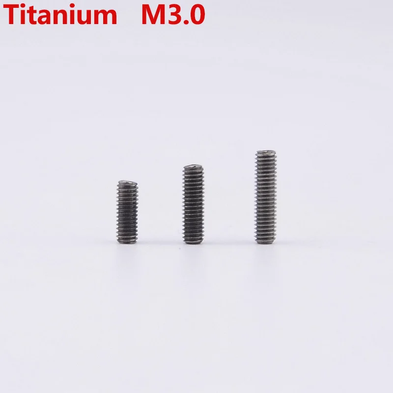 1 Piece GuitarFamily Titanium Bridge Saddle Height Adjustment Screw ( Diameter GB M3.0 Length 8MM/10MM/12MM )
1 Piece GuitarFamily Titanium Bridge Saddle Height Adjustment Screw ( Diameter GB M3.0 Length 8MM/10MM/12MM )