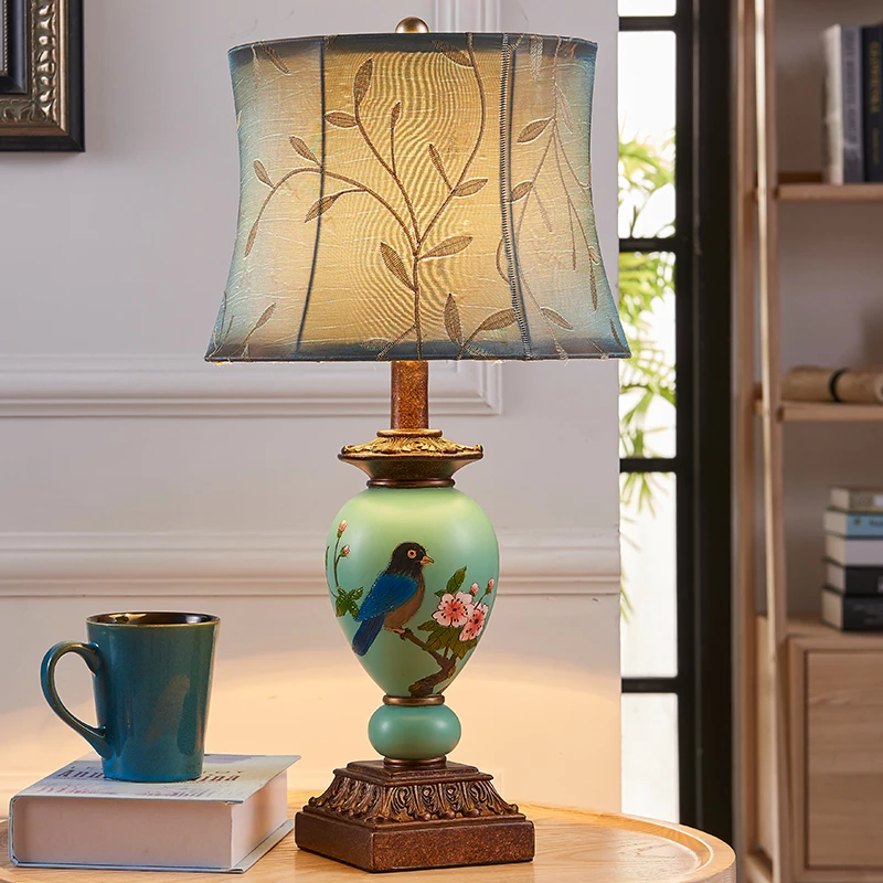 American Magpie Bird Standing On A Branch Modern Blue Resin Bedroom Bedside Table Lamp Vintage Wedding Minimalist Art Lighting
American Magpie Bird Standing On A Branch Modern Blue Resin Bedroom Bedside Table Lamp Vintage Wedding Minimalist Art Lighting