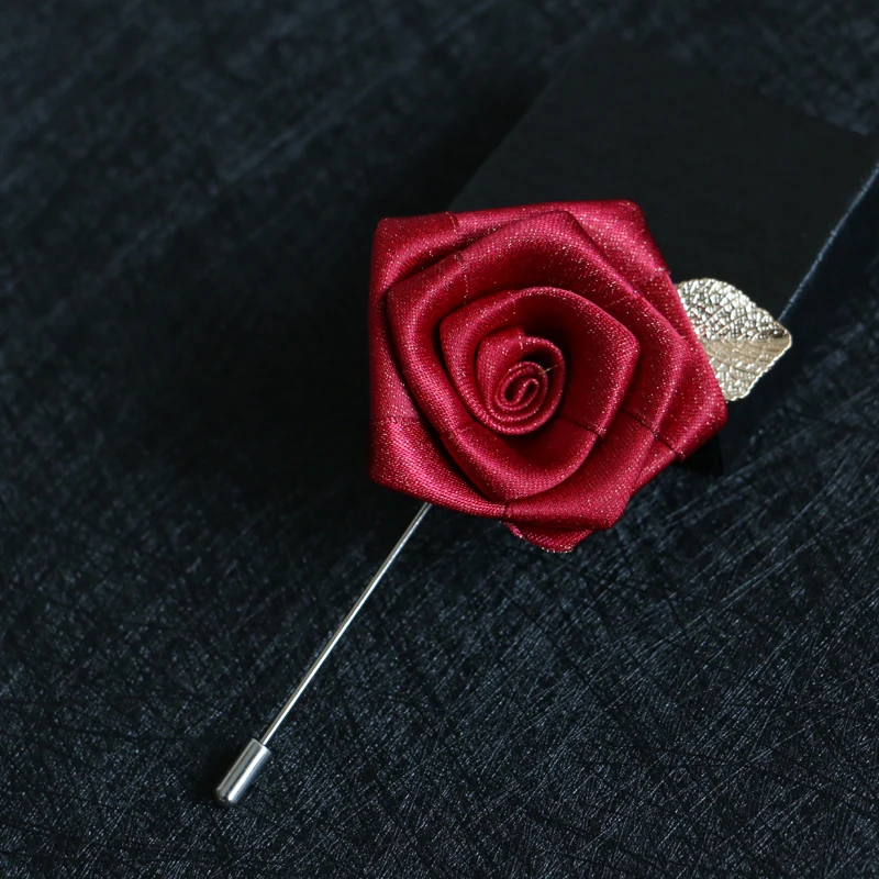 Special Offer New Handmade Rose Flower Brooch Men and Women Brosche Suit Shirt Pocket Towel Groom Brooches Man Brooch Collar Pin
Special Offer New Handmade Rose Flower Brooch Men and Women Brosche Suit Shirt Pocket Towel Groom Brooches Man Brooch Collar Pin