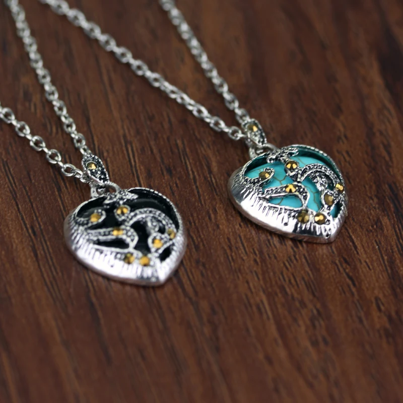 MQCHUN Jewelry Natural Stone Turquoises Necklace Blue Black Color Heart Shape Women Party Jewelry Heart Necklace Pendant
MQCHUN Jewelry Natural Stone Turquoises Necklace Blue Black Color Heart Shape Women Party Jewelry Heart Necklace Pendant
