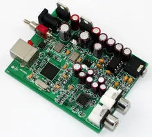 New XMOS U8 + AK4490 USB DAC Decoder Sound Card Headphone Output , Free shipping