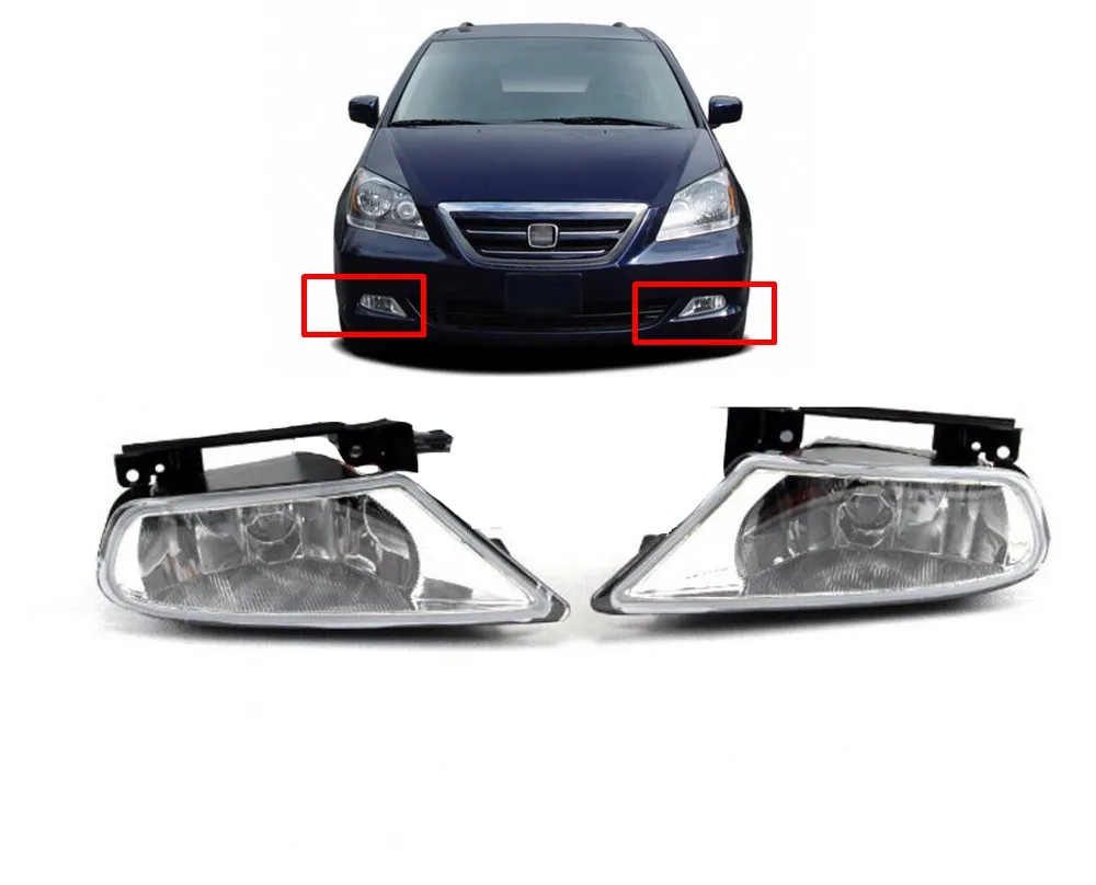 JanDeNing For Front Bumper Halogen Fog Light Lamp+Wiring+Switch Kit For 2005-2007 HONDA ODYSSEY
JanDeNing For Front Bumper Halogen Fog Light Lamp+Wiring+Switch Kit For 2005-2007 HONDA ODYSSEY
