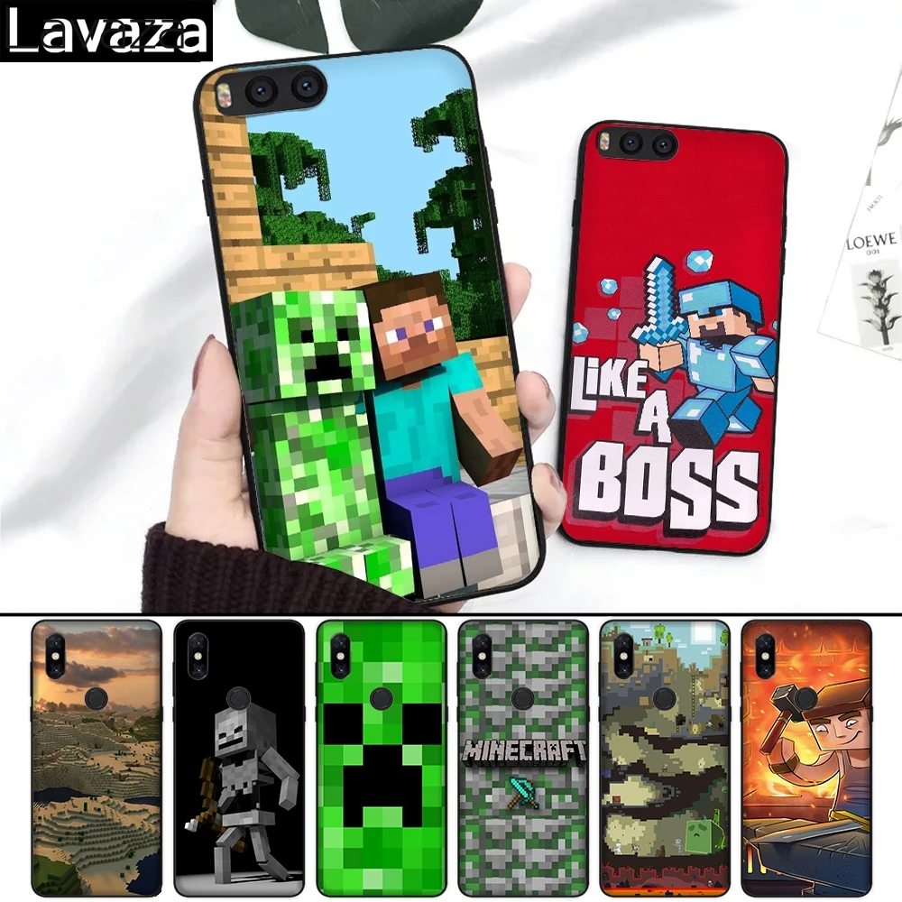 Lavaza Creeper minecraft Silicone Case for Xiaomi Redmi 4A 4X 5A S2 5 Plus 6 6A Note 4 Pro 7 Prime
Lavaza Creeper minecraft Silicone Case for Xiaomi Redmi 4A 4X 5A S2 5 Plus 6 6A Note 4 Pro 7 Prime