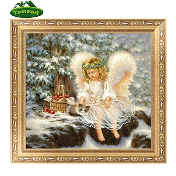 5D Embroidery Cross Stitch Angel Girl and Cat Animals Diamond Painting Needlework Angel Wings Pattern Mosaic Home Decoration
5D Embroidery Cross Stitch Angel Girl and Cat Animals Diamond Painting Needlework Angel Wings Pattern Mosaic Home Decoration